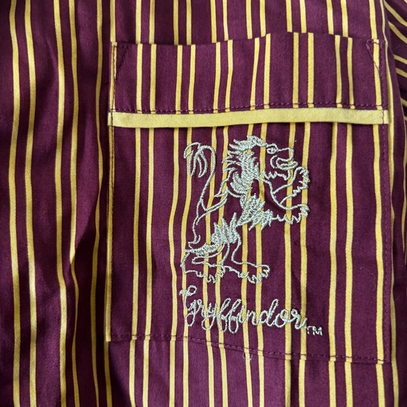 Pottery Barn PB Teen X Harry Potter Gryffindor Pajama Set Unisex Size S - Picture 3 of 9